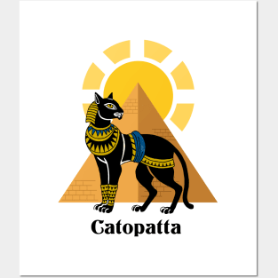 catopatta cat queen of egypt Posters and Art